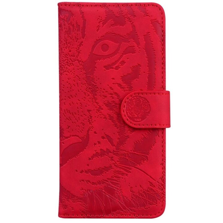 Чехол-книжка Deexe Tiger для OPPO A58 - Red: фото 5 из 7
