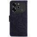 Чехол-книжка Deexe Tiger для TECNO Pova 6 - Black (354105B). Фото 6 из 7
