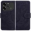 Чехол-книжка Deexe Tiger для TECNO Pova 6 - Black (354105B)