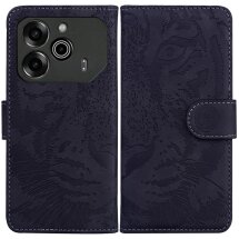 Чехол-книжка Deexe Tiger для TECNO Pova 6 - Black: фото 1 из 7