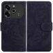 Чехол-книжка Deexe Tiger для TECNO Pova 6 - Black (354105B). Фото 1 из 7