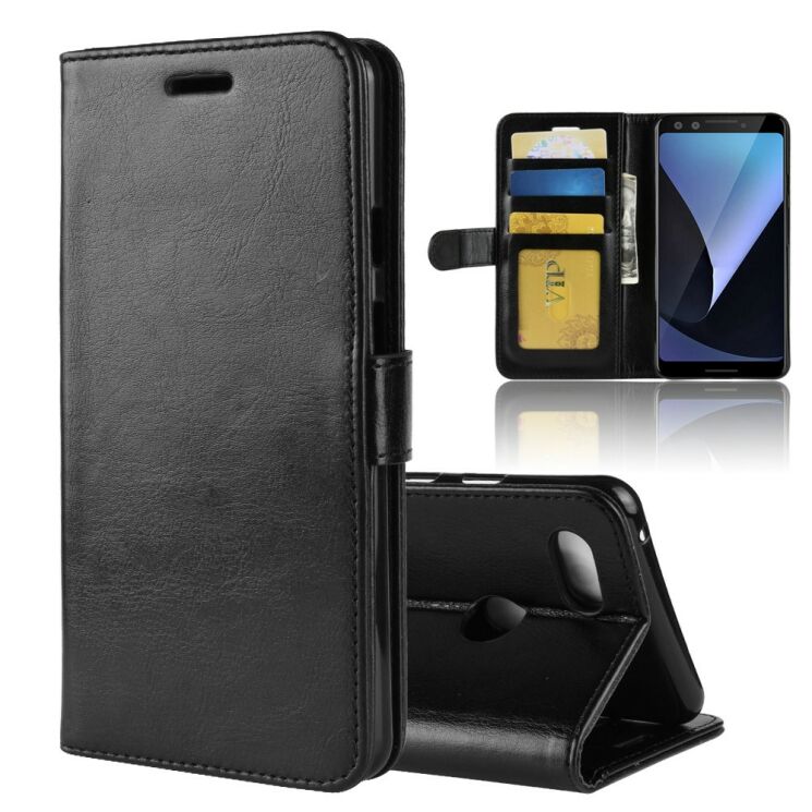 Чохол-книжка Deexe Wallet Style для Google Pixel 3 - Black: фото 2 з 8