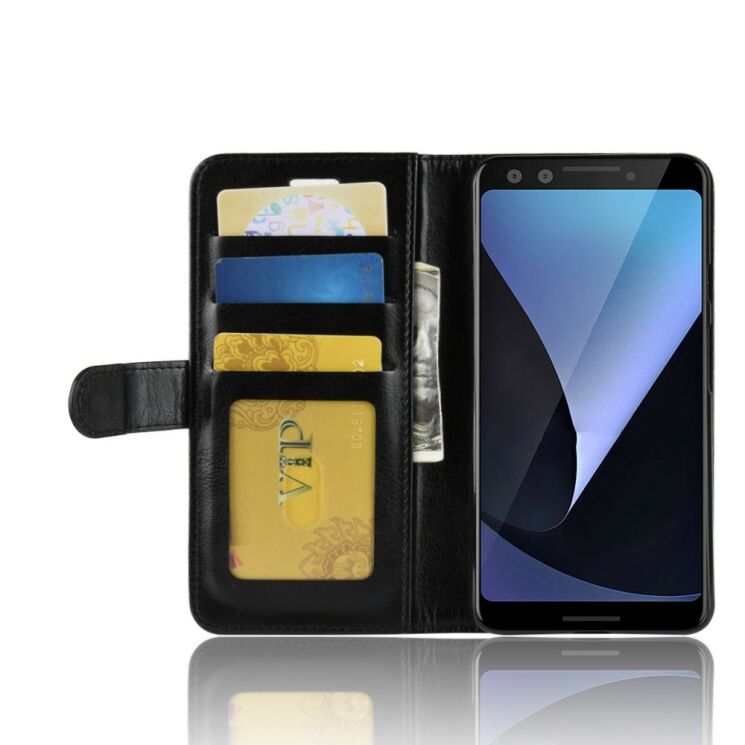 Чохол-книжка Deexe Wallet Style для Google Pixel 3 - Black: фото 6 з 8