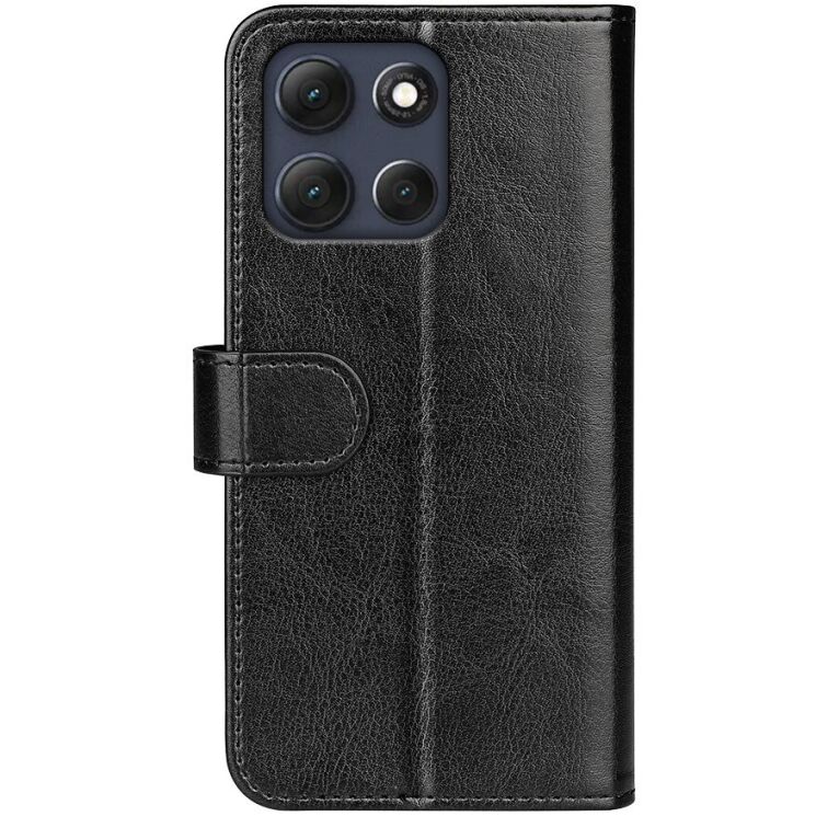 Чохол-книжка Deexe Wallet Style для Motorola Moto G86 - Black: фото 3 з 8