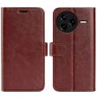 Чехол-книжка Deexe Wallet Style для Xiaomi Poco F7 Ultra - Brown (378732Z)