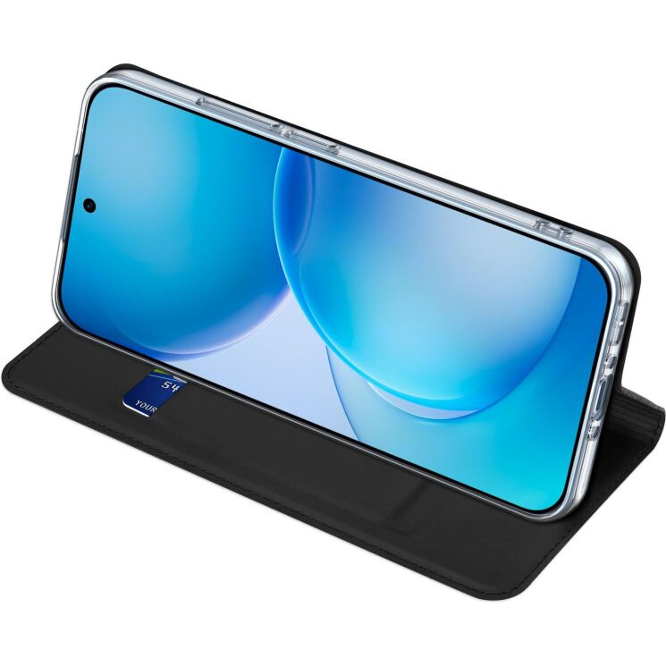 Чехол-книжка DUX DUCIS Skin Pro для OPPO Reno 16 / 16 Pro - Black (413210B) Чехол-книжка DUX DUCIS Skin Pro для OPPO Reno 16 / 16 Pro - Black: фото 3 из 10
