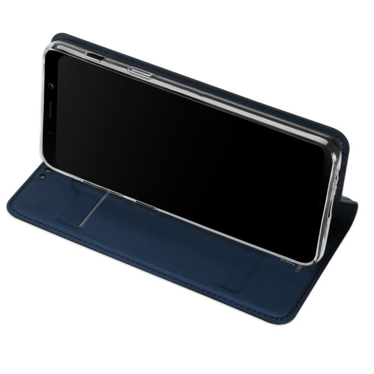 Чохол-книжка DUX DUCIS Skin Pro для Samsung Galaxy A8+ 2018 (A730) - Dark Blue: фото 5 з 11