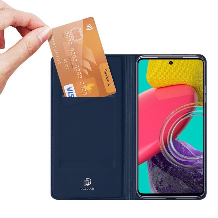Чехол-книжка DUX DUCIS Skin Pro для Samsung Galaxy M53 (M536) - Sapphire: фото 5 из 27