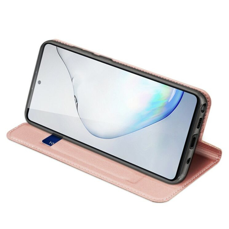 Чехол-книжка DUX DUCIS Skin Pro для Samsung Galaxy Note 10 Lite (N770) - Rose Gold: фото 5 из 19
