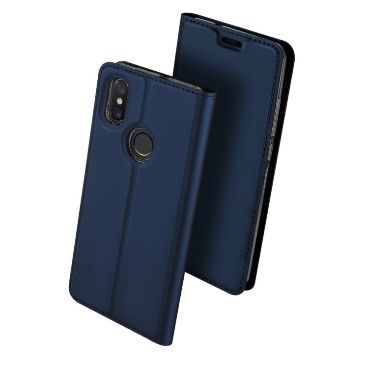 Чехол-книжка DUX DUCIS Skin Pro для Xiaomi Mi 8 - Blue: фото 2 из 10