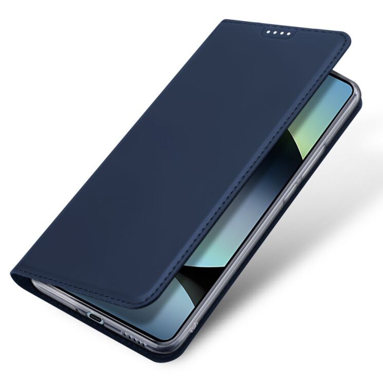 Чехол-книжка DUX DUCIS Skin Pro для Xiaomi Redmi Note 14S - Blue: фото 2 из 10