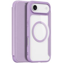 Чохол-книжка DUX DUCIS Skin X Pro Magnetic для Apple iPhone 17 Air - Purple / Pink: фото 1 з 13