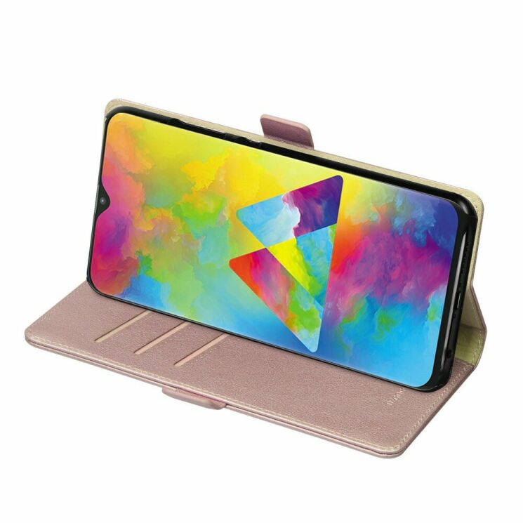 Чохол-книжка DZGOGO Milo Series для Samsung Galaxy M10 (M105) - Rose Gold: фото 4 з 13