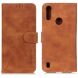 Чехол-книжка KHAZNEH Retro Wallet для Motorola Moto E7 Power / Moto E7i - Brown (279402Z). Фото 1 из 8