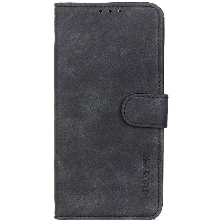 Чохол-книжка KHAZNEH Retro Wallet для Motorola Moto G15 / Moto G05 - Black: фото 4 з 7