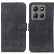 Чохол-книжка KHAZNEH Retro Wallet для Motorola Moto G15 / Moto G05 - Black (372604B)