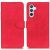 Чехол-книжка KHAZNEH Retro Wallet для Samsung Galaxy S23 FE - Red: фото 1 из 9