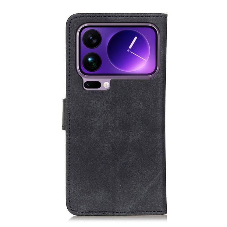 Чехол-книжка с застежкой KHAZNEH Retro Wallet для Xiaomi 17 Pro - Black (390720B) Чехол-книжка с застежкой KHAZNEH Retro Wallet для Xiaomi 17 Pro - Black: фото 8 из 8