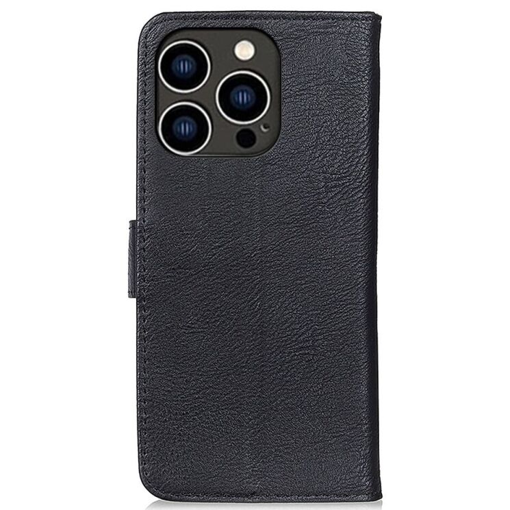 Чохол-книжка KHAZNEH Wallet Cover для Apple iPhone 16 Pro - Black: фото 7 з 9