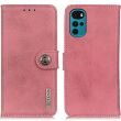 Чохол-книжка KHAZNEH Wallet Cover для Motorola Moto G22 - Pink (301705P)