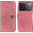 Чехол-книжка KHAZNEH Wallet Cover для Xiaomi Poco F6 Pro - Pink (354919P)