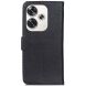 Чехол-книжка KHAZNEH Wallet Cover для Xiaomi Poco F6 - Black (355019B). Фото 8 из 9
