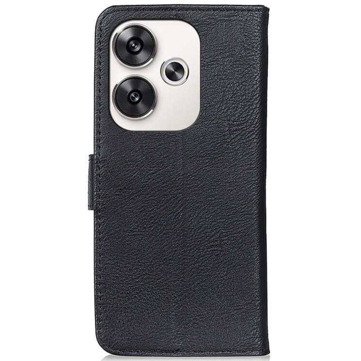 Чехол-книжка KHAZNEH Wallet Cover для Xiaomi Poco F6 - Black: фото 8 из 9