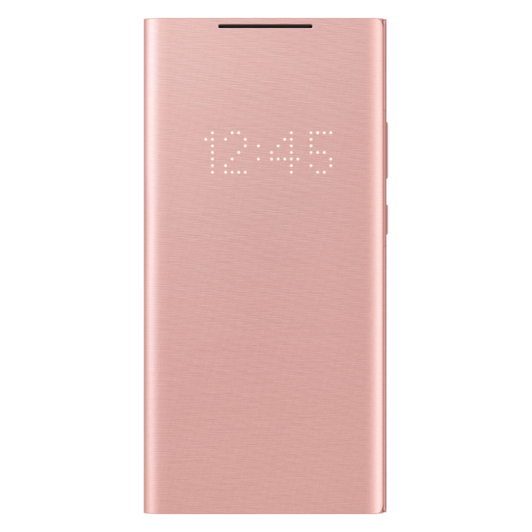 Чохол-книжка LED View Cover для Samsung Galaxy Note 20 Ultra (N985) EF-NN985PAEGRU - Copper Brown: фото 2 з 5