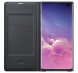 Чохол-книжка LED View Cover для Samsung Galaxy S10 Plus (G975) EF-NG975PBEGRU - Black (223318B). Фото 4 з 5