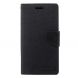Чехол-книжка MERCURY Canvas Diary для Samsung Galaxy J4 2018 (J400) - Black (149642B). Фото 1 из 8