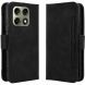 Чохол-книжка з кишеньками Deexe Wallet Stand для Motorola Edge 70 Pro - Black (412003B). Фото 1 з 15