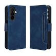 Чехол-книжка с карманами Deexe Wallet Stand для Samsung Galaxy A27 (A276) - Blue (408613L)