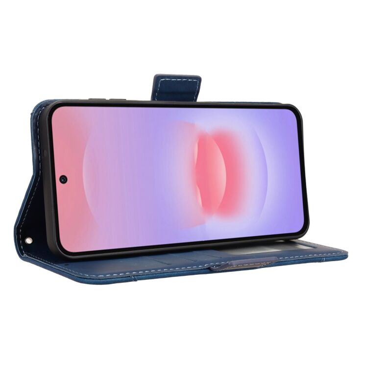 Чехол-книжка с карманами Deexe Wallet Stand для Samsung Galaxy A27 (A276) - Blue (408613L) Чехол-книжка с карманами Deexe Wallet Stand для Samsung Galaxy A27 (A276) - Blue: фото 6 из 15