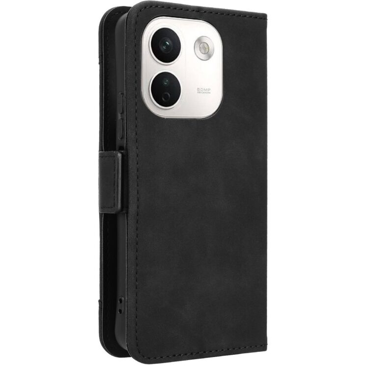 Чохол-книжка з кишеньками Deexe Wallet Stand для Xiaomi Redmi Note 17 Pro Plus - Black: фото 7 з 8