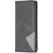 Чохол-книжка з кишеньками UniCase Geometric Pattern для Infinix Smart 20 - Black (411207B). Фото 2 з 10