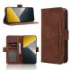 Чохол-книжка з кишеньками Deexe Wallet Stand для Xiaomi Poco X8 - Brown (219910Z). Фото 8 з 15