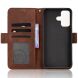 Чохол-книжка з кишеньками Deexe Wallet Stand для Xiaomi Poco X8 - Brown (219910Z). Фото 4 з 15