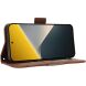 Чохол-книжка з кишеньками Deexe Wallet Stand для Xiaomi Poco X8 - Brown (219910Z). Фото 6 з 15