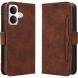 Чохол-книжка з кишеньками Deexe Wallet Stand для Xiaomi Poco X8 - Brown (219910Z). Фото 1 з 15