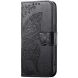 Чохол-книжка з малюнком UniCase Butterfly Pattern для OPPO Reno 15 - Black (405746B). Фото 5 з 9
