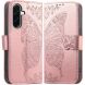 Чехол-книжка с рисунком UniCase Butterfly Pattern для Samsung Galaxy A27 (A276) - Rose Gold (408671RG). Фото 5 из 8