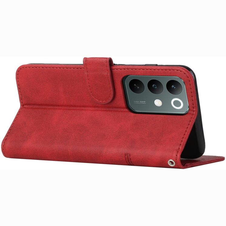Чохол-книжка з застібкою UniCase Jet Cover для Realme C100i - Red: фото 2 з 10