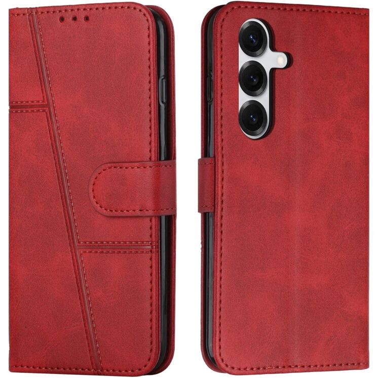 Чохол-книжка з застібкою UniCase Jet Cover для Samsung Galaxy S26 (S942) - Red: фото 1 з 10