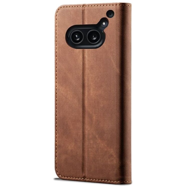 Чехол-книжка UniCase Jeans Wallet для Nothing Phone (2a) / Phone (2a) Plus - Coffee: фото 6 из 6