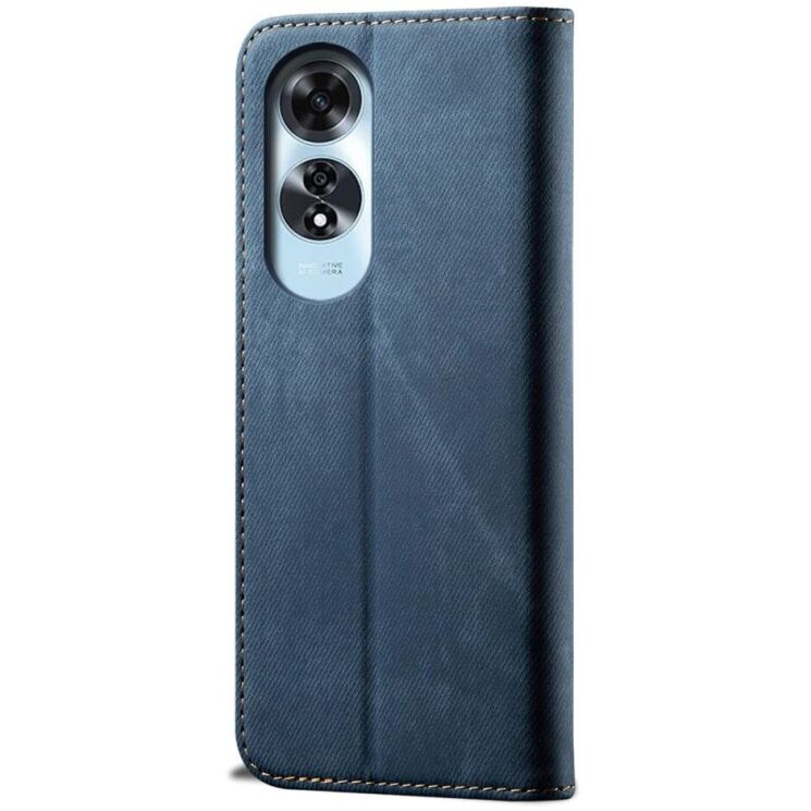 Чехол-книжка UniCase Jeans Wallet для OPPO A60 - Blue: фото 6 из 6