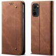 Чохол-книжка UniCase Jeans Wallet для Xiaomi Poco F3 / Redmi K40 / Redmi K40 Pro / Mi 11i - Brown (229840Z)