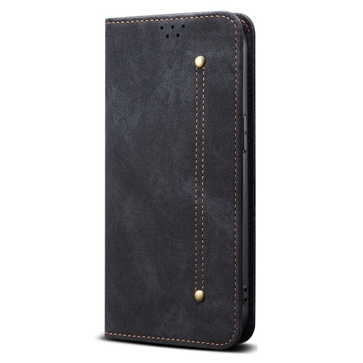 Чохол-книжка UniCase Jeans Wallet для Xiaomi Poco F7 - Black: фото 5 з 7