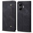 Чохол-книжка UniCase Jeans Wallet для Xiaomi Poco F7 - Black (381123B)