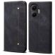 Чохол-книжка UniCase Jeans Wallet для Xiaomi Poco F7 - Black (381123B). Фото 1 з 7
