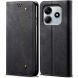 Чохол-книжка UniCase Jeans Wallet для Xiaomi Redmi Note 14 5G - Black (373301B). Фото 1 з 9